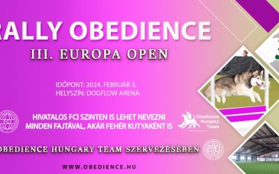 III. Rally Obedience Europa Open