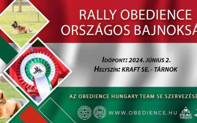 Rally Obedience Országos Bajnokság 2024. hírek