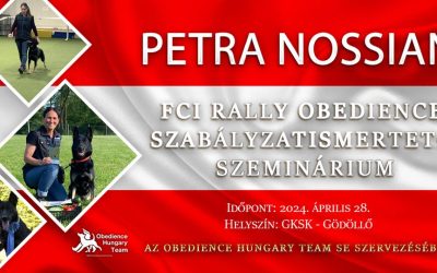 Petra Nossian szabályzatismertető előadás